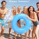 HeySplash Pool Floats, Inflatable Pool Float, Large Floatie for Bachelorette Party, Swim Tube River Lake Beach Bride Wedding Decor Fun Toy Raft Adults