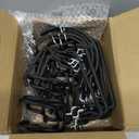 INCLY 24 Pack Heavy Duty Pegboard Hooks, 1/4" Pegboard Drill Holder Tool Utility Hooks, Peg Board Tool Hangers Accessories for Hanging Power Tools, Drill, Hammer, Workbench, Garage