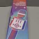 Amazmic Toys for Girls, Kids Karaoke Microphone Toddler Microphone for Kids with Lights, for Girls, Birthday Party Boys Toy Age 3 4 5 6 7 8+(Light Pink)