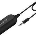 BESIGN Ground Loop Noise Isolator for Car Audio/Home Stereo System with 3.5mm Audio Cable