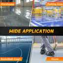 weyleity Gunite Spiked Shoes | Epoxy Floor Spiked Shoes with 1.1''/28mm Short Spikes, 1 Pair Epoxy Shoes for Epoxy Flooring Coating, Self-Leveling Floors, Overlays