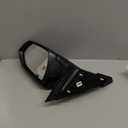 Lqito Right Passenger Side Mirror Compatible With 2021 2022 2023 2024 2025 2026 Hyundai Elantra With Manual Folding Power Glass Black Replace#87620AA120(3Pins)