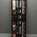 LaRibbons Christmas Wrapping Paper Sets, Classic Reindeer & Plaid Design With Ribbons & Gift Tags & Metallic Pom Pom, Perfect for Xmas, Holiday Party, 30Inch × 10Feet（ 4 Rolls: 100 Sq.Ft.Ttl）