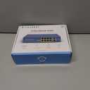 Amcrest 8-Port POE Switch Power Over Ethernet POE+ Switch with Metal Housing, 8-Ports POE+ 802.3at 96w + 2-Port Uplink (AMPS9E8P-AT-96)