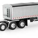 Big Farm Peterbilt Model 367 Semi Truck Toy - 1:16 Scale - Includes Grain Trailer - Construction Toys - Die-Cast Metal and Plastic Material - Kids Toys Ages 3 Years and Up