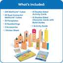 hand2mind MathLink Cubes Numberblocks 21-30 Activity Set, 20 Preschool Learning Activities, Counting Blocks, Linking Cubes, Educational Toys for Kids, Number Games, Math Manipulatives Kindergarten
