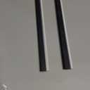 Angoily 2PCS Dustpan Lip Replacement Edge Strip for Dust Pan, Garbage Shovel Soft Pressure Design for Cleaning Floors and Corners Multi-functional Dustpan Lip Protector Insert Black