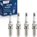 Iridium Spark Plugs 4 Pack 5787 ILZKR7B-11S Fits for Honda Accord 2.4 2008 2009 2010 2011 2012, CRV 2010-2014, Civic Crosstour 2012 2013 2014 2015, Acura TSX 2009-2014, Acura ILX 2013-2015, L4 2.4L
