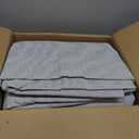 Kokia 9x12 Modern Geometric Washable Area Rug, Non-Slip Stain-Resistant Low Pile Rugs for Girls Bedroom, Living Room, Dining Room, Pink and Purple (Mauve/Lilac/Butter/Light Sage)