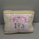 2 Packs Ivory Spandex Tablecloths Rectangle Tables 6ft, Stretch Fitted Table Covers for 6 Foot Tables Wrinkle Free Rectangle Table Cloth with Skirt for Birthday Party Events Banquette Baby Shower