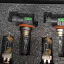 Camry Halogen Headlights Bulbs Fits for 2007-2018 Toyota Camry Combo, Ultra Bright 5000K White Camry High Low Beam Headlight Bulbs, Plug and Play, 4-Pack