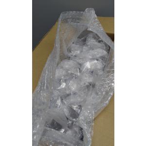 Ciaell 24 Pack Plastic Champagne Flutes - Clear 6 Oz Disposable Champagne Glasses - Square Plastic Toasting Glasses for Party Birthday Anniversary Wedding