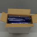 WDF 180 Pieces Blue Plastic Silverware Disposable - Clear Blue Cutlery Sets 60 Forks, 60 Knives and 60 Spoons - Heavy Duty Utensils for Party, Wedding, Graduation