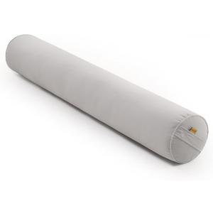 Long Pillow for Bed  Round Bolster Pillow for Adults, Body Pillow for Sleeping, Ergonomic Support,39 x 7.87 Inches,Silver Gray (39"*7.87")