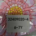 Kucnuzki Baby Girl Swimsuit Toddler One Piece Bathing Suit Ruffles Bikini Tankini Set Summer Beach Swimwear (6-7 Years, Pink Flower)
