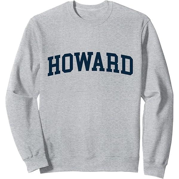 Howard Wisconsin WI Vintage Athletic Sports Design Sweatshirt Size S, Grey