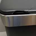 SVITA LT2X30 Dustbin 60 Litre Pedal Bin Pedal Bin Waste Bin 2 Compartments Each 30 Litres Freestanding with Lid Soft Close Lid Including Inner Bucket Black