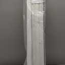 1 Inch Aluminum Mini Blinds for Windows, Darkening Horizontal Window Blinds, 30" 31" 32" 33" 34" 35" 36" 37" 38" 39" 40" Cordless Blackout Privacy Roller Shades Door Blind for Bathroom(White)