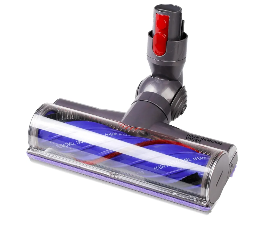 Upgrade Anti-Tangle Replacement Vacuum Head Compatible with Dyson V8, Cyclone V10,V11,V15 Cordless Vacuum Cleaners, Suitable for Thin Carpets, Hardwood Floor