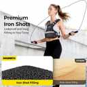 PACEARTH Adjustable Weight Vest 20-32lbs X-Shape Weighted Vest for Women and Men, Home Workout Ironsand Vest with Zipper Pouch and 6 Weight Packs
