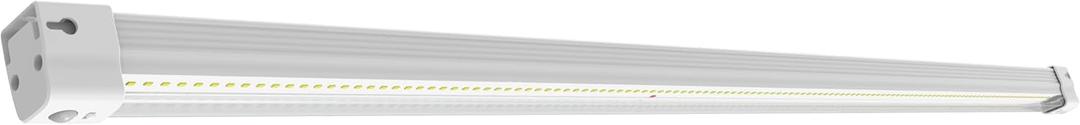 Feit Electric 4ft Rechargeable LED Shop Light, 7.5W, Motion Sensor, Magnetic & Flush Mount, 4000K Cool White, 1000 Lumens, No-Humming Utility Light for Garage & Workshop, SHOP4/840/100/MOTBAT