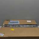 Large Drum Lamp Shades 16" Top X 16" Bottom X 10" High, Seaside village Medium Lampshades White Lampshades Natural Linen Hand Crafted, Easy Assembly Required，Lnclude E26-E14-11mm Adapter Ring