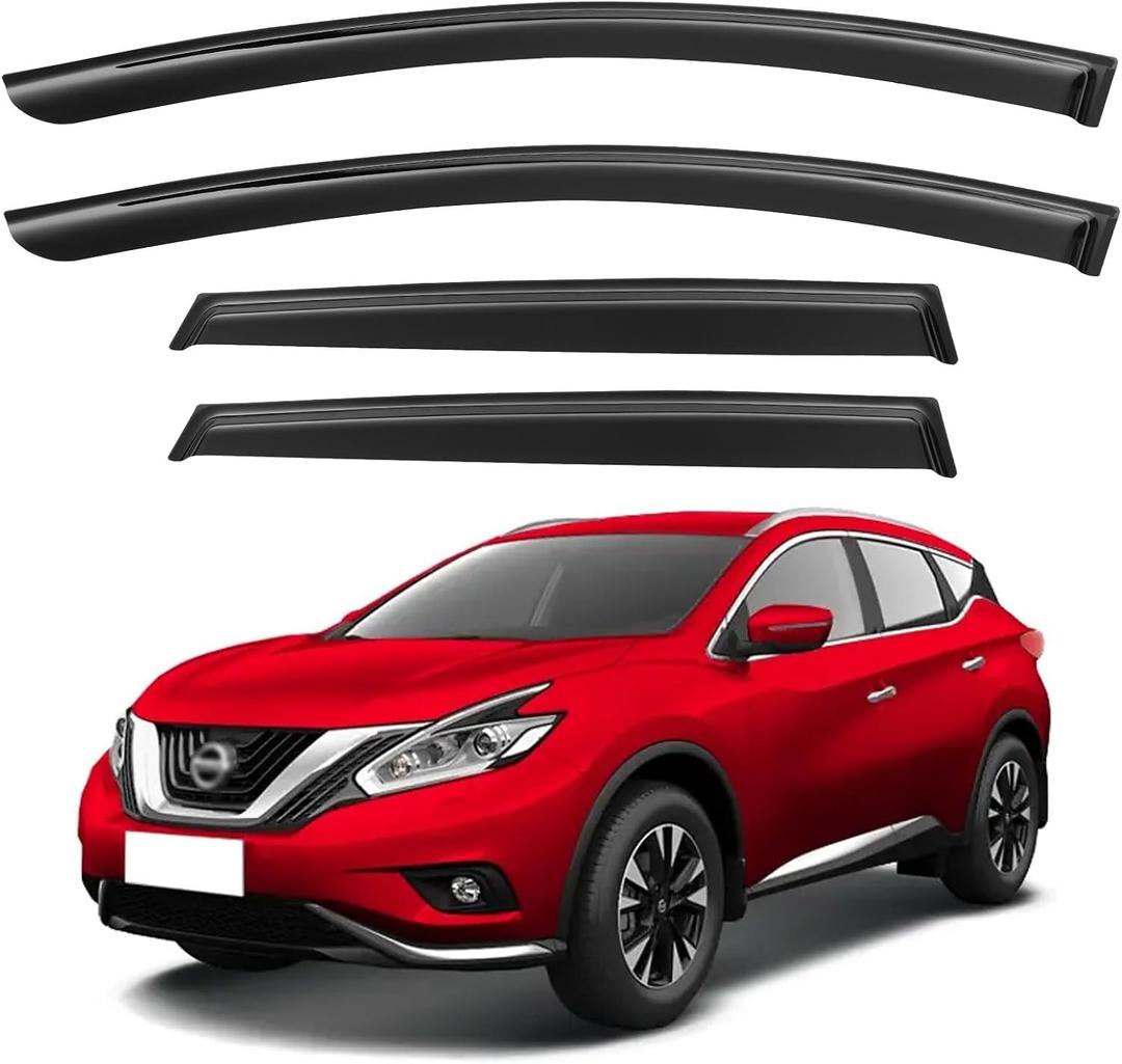 Window Visors Rain Guards for 2015-2024 Nissan Murano