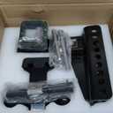 Adjustable Trailer Hitch -Drop Hitch-Tow Hitch with 2.5 inch Receiver-6inch Drop/Rise, 2" & 2-5/16" Ball Hitches for Trucks, 22,000 LBS GTW, Trailer Hitches with Anti-Theft Pin, Black