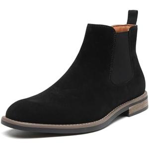 DECARSDZ Men's Chelsea Boots Casual Classic Comfy Slip-On Suede Chukka Mens Ankle Boot 105