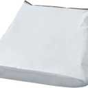 Expansion Poly Mailers 30 x 36 x 5 Inches, White Gusseted Poly Shipping Bags, 3 Mil Thick, Waterproof & Tear-Resistant Shipping Bags for Clothing, Blankets, Quilts, and More (10)