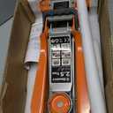 Donext 2.5 Ton Steel Floor Jack, Low Profile Hydraulic Racing Floor Jack with Single Piston Lift Pump, Lifting Range 3-3/8" - 14-15/16"