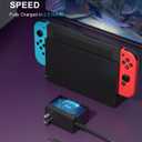 Dock Station for Nintendo Switch/Switch OLED, Replacement 3-in-1 TV Dock Set with Original IC Module, AC Charger & High-Speed HDMI Cable for 1080P HD OutputNot Compatible with Sw 2