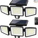 Tuffenough Solar Outdoor Lights 2500LM 210 LED Security Lights with Remote Control,3 Heads Motion Sensor Lights, IP65 Waterproof,270° Wide Angle Flood Wall Lights with 3 Modes(2 Packs)
Amazon's Choice
