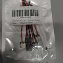 USB Type-C Female Connector with Soldering Wire, 5-Pack, Charging Interface Cable Terminal