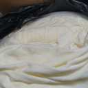 Foam Ball Pit for Toddlers - CALEPTONG 47.2"x 13.8" Extra Large Round Baby Ball Pit Without Balls, Soft Coral Fleece Kids Ball Pool Baby Playpen, Ideal Gift for Kids Indoor Outdoor Game - Cheese White