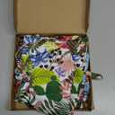 COMSUN 4 Pack Bearded Dragon Hammock with Suction Cup, Reptile Hammocks Lounger Suitable for Resting or Sleeping, Fabric Reptile Hammock for Lizards, Chameleon and Gecko (Rectangle and Triangle) (Black and Green)