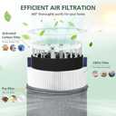 2 Pack Mini Max Replacement Filter Compatible with Blueair Blue Pure Mini Max Air Purifiers, HEPA & Activated Carbon Blue Pure FMINI Filter Fits for Blue Pure Mini Max