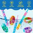 JOYIN Pop Fidget Toys pops Bulk 25 Pack Party Favors for Kids 4-8,8-12 Year, Fidget Bracelets Sensory Toys for Birthday Carnival Halloween Christmas Prizes Gifts Goodie Bags Stuffers for Kids