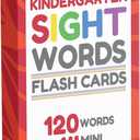 Sight Words Flash Cards Kindergarten - 120 High Frequency Words from Dolch's and Fry's Lists for 4-6 Years