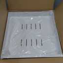 2 PACK Pull Out Cabinet Organizer 21" DEEP|Metal Heavy Duty Slide Out Drawers Fixed with Nano Adhesive Film|Multifunctional Drawer Organizers For Kitchen/Pantry Cabinets(White, 21''DEEP/12-20"Width)