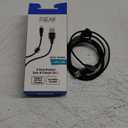 6 Foot Braided Nylon Micro Black Chrome USB Charge/Sync Cable