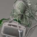 2-in-1 Dog Hair Dryer with Slicker Brush for Small-Sized Dogs and Cats | Pet Hair Dryer | Dog Blow Dryer | 300 Watts, 75-85 dB, Adjustable Temperature, Overheat Protection, White