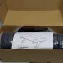 Zakkart Cat Perch for Window Sill with Bolster - Orthopedic Hammock Design with Premium Hardwood & Robust Metal Frame - Cat Window Seat for Large Cats and Kittens - Dark Stained Wood Brown Bed, 24''W