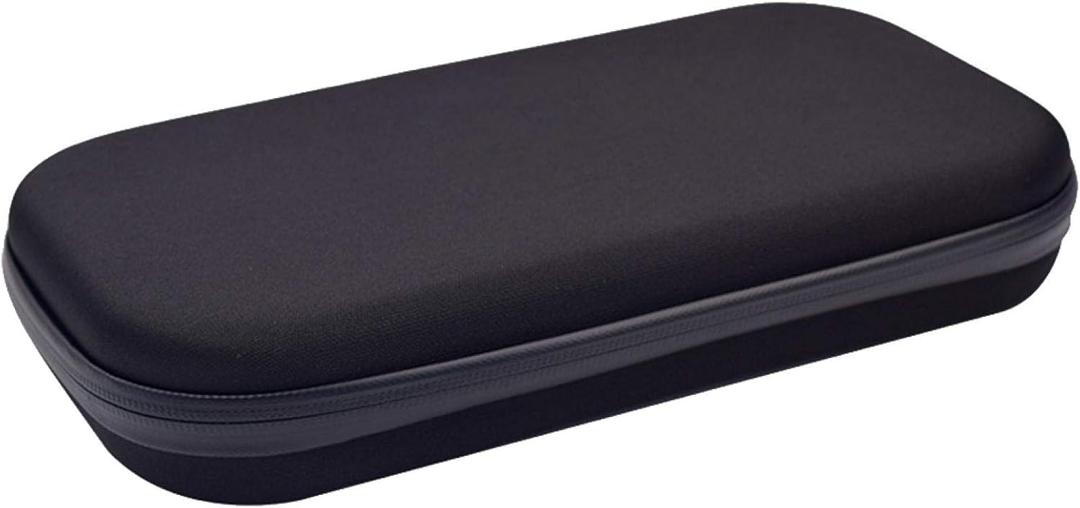 KASCLINO EVA Hard Stethoscope Case, Stethoscope Storage Box, Multi-Function EVA Carry Storage Organizer Box with Extra Mesh Pockets for Small Accessories, Device NOT Included(Black)