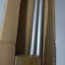 Modern Double Curtain Rods, Matte Nickel Curtain Rod 72-144 Inch Length Drapery Rods with Simple Decorative End Caps 1 Inch Front and 5/8 Inch Diameter Back Dual Curtain Rod Telescoping Window Rods