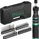 Torque Screwdriver Wrench Driver Set, 8-70 Inch Pounds Torque Screwdriver, 1/4-Inch Drive Torque Wrench Set for Maintenance,Tools, Bike Repairing and Scope Mounting (Green)