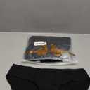 YADIFEN 5 Pack Cotton Underwear for Women Hipster Panties Low Briefs Bikini Underwears (Large, 10 Pack-black)