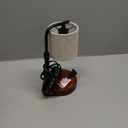 Candle Warmer Lamp with Timer & Dimmer for Yankee Candles, Adjustable Height Candle Warmer for Jar Candles, Wax Melt Lamp for Cozy Home Decor & Gifts,Linen, 2 Bulbs