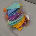 SHENLIU 36 Pcs Mini Party Hats for Stuffed Animals, Birthday Party Cone Hats for Dolls Dog Cat Rabbit Puppies Assorted Animal Birthday Decorations 6 Colors DIY Felt Cone Hat with Pom for Craft