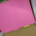 102 Pcs Colored Binder Dividers with Tabs, 1/6 Cut Tabs, Dividers for 3 Ring Binder, Blank Write On Binder Dividers in 6 Tab Sets, Letter Size, 102 Dividers, 17 Sets, Multicolor